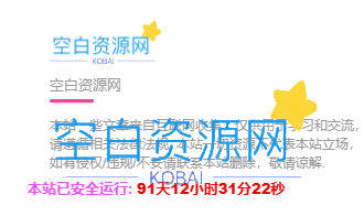 本站已安全运行多少天代码美化-泽客网